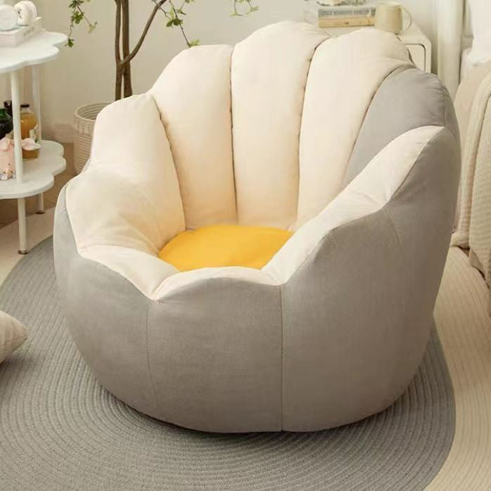 Contemporary Scandinavian Cotton Particle Lazy Round Pumpkin Sofa Armrest For Living Room