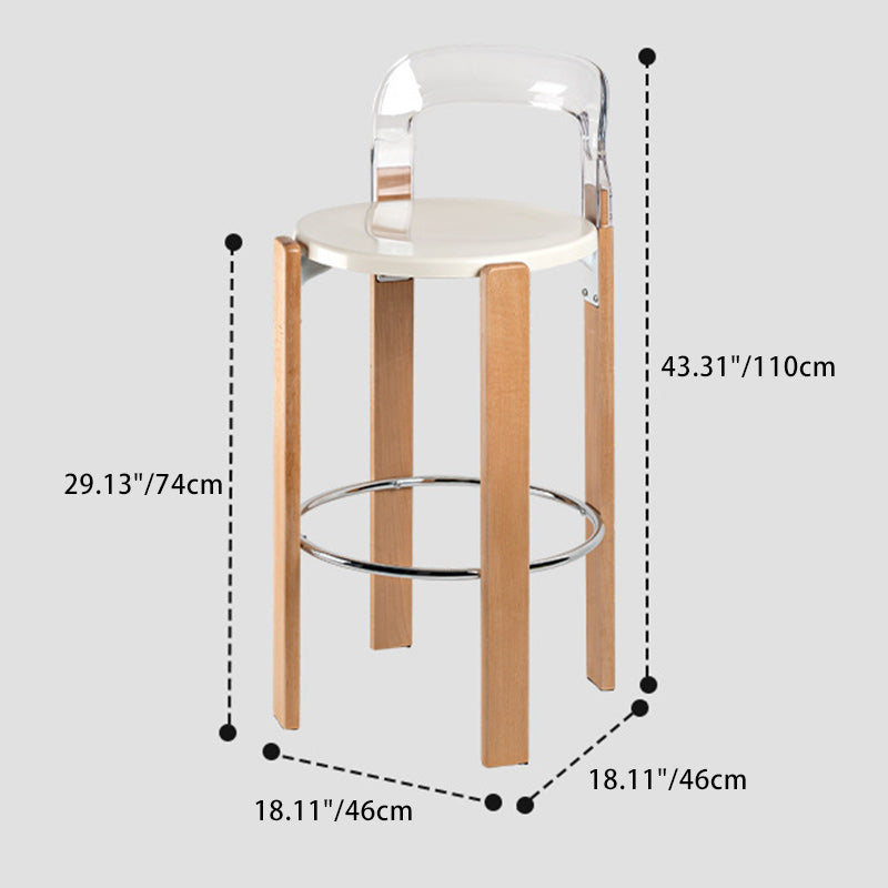 Chaise de salle à manger traditionnelle en bois massif plastique courbé rond carré chinois sans accoudoirs pour salle à manger 