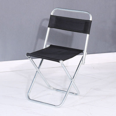 Modern Simplicity Fabric Metal Square Outdoor Chair Backrest Foldable For Outdoor