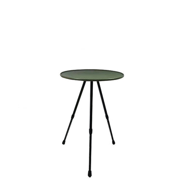 Modern Simplicity Round Tripod Aluminum Outdoor Coffee Table For Outdoor