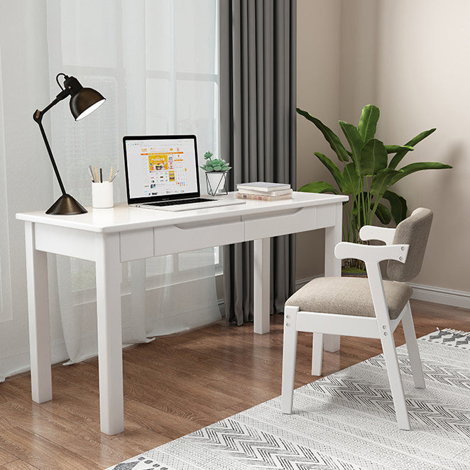 Moderne minimalistische rechteckige MDF-Schreibtische aus Edelstahl für das Home-Office 