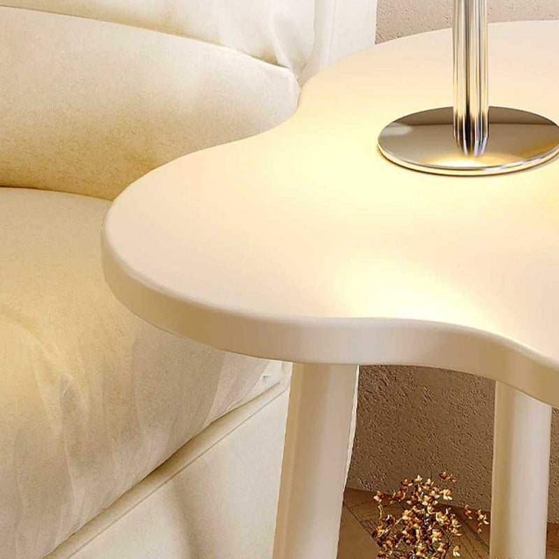 Contemporary Creative Clouds Round Tier 2-Tier Side Table For Living Room