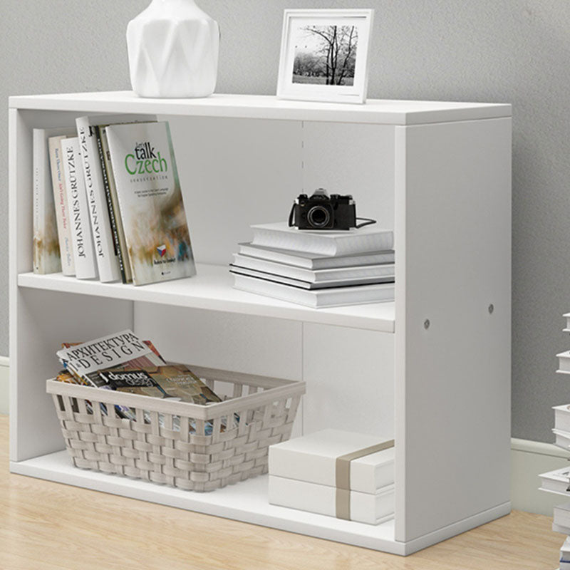 Modern Minimalist Rectangular Wood Bookshelves 2/3/4/5 Tier For Home Office