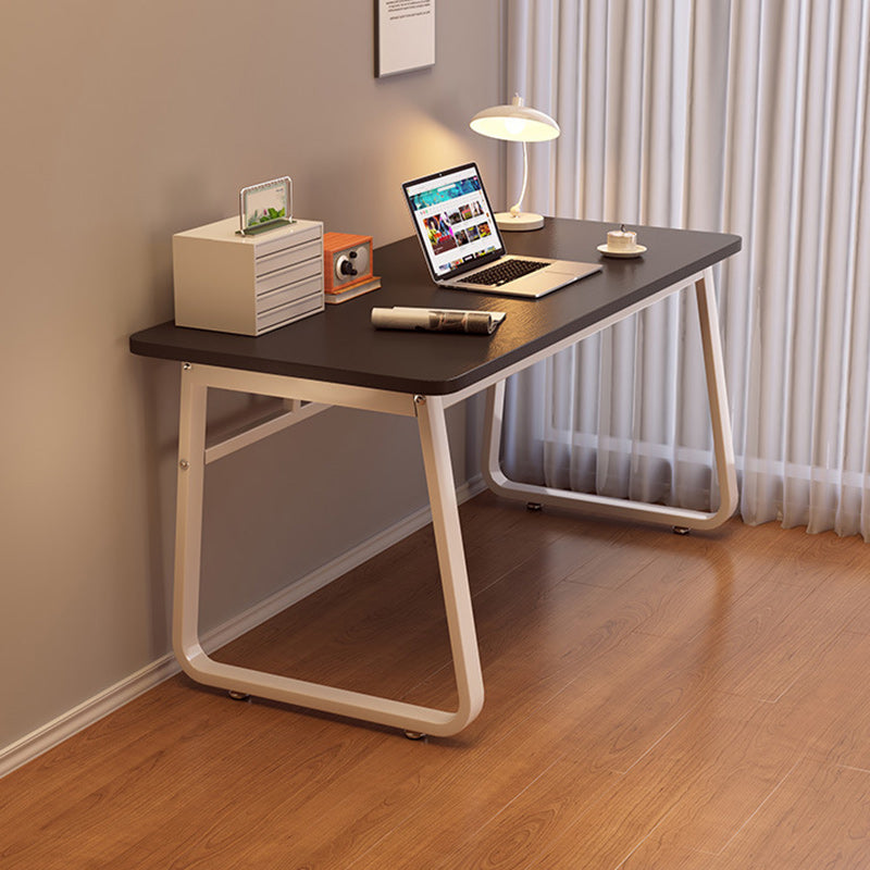 Modern Minimalist Rectangular Iron Density Plate Desk For Home Office