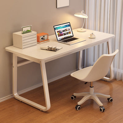 Modern Minimalist Rectangular Iron Density Plate Desk For Home Office