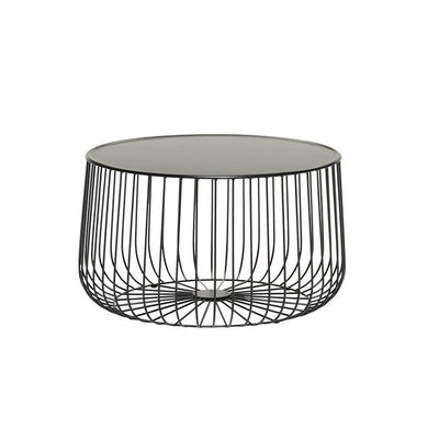 Modern Minimalist Pumpkin Round Tabletop Iron Coffee Table For Living Room