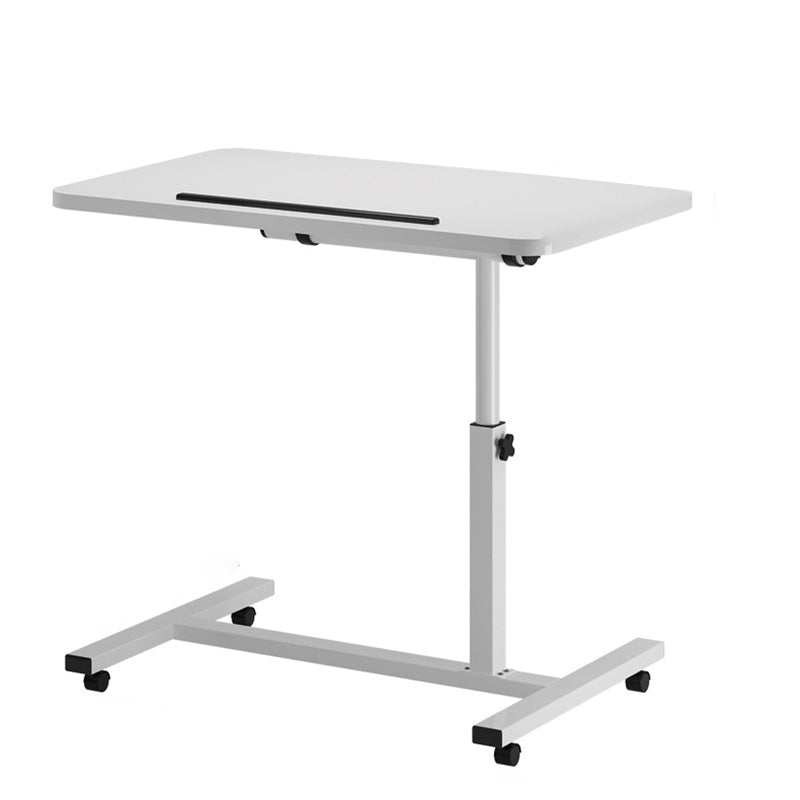 Modern Minimalist Rectangle Density Plate Stainless Steel Desk For Home Office