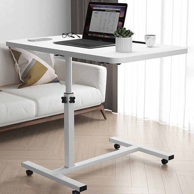 Modern Minimalist Rectangle Density Plate Stainless Steel Desk For Home Office