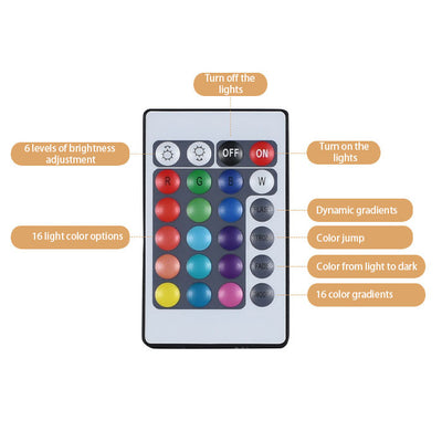 Moderne minimalistische drehbare LED-Wandleuchte