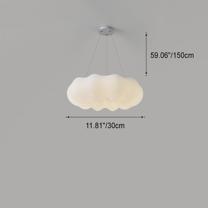 Plafonnier suspendu LED nuage flottant nordique 