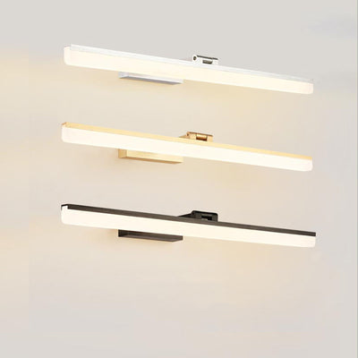 Modern Minimalist Long Aluminium Acrylic LED Vanity Light Wall Sconce Lamp For Bedroom