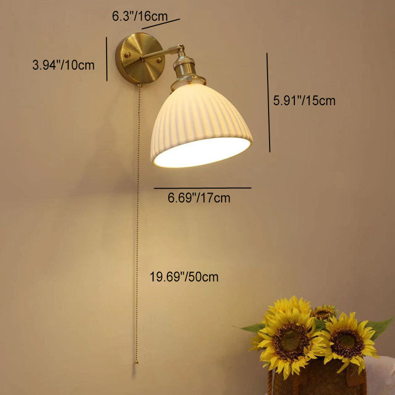 Moderne minimalistische drehbare LED-Wandleuchte