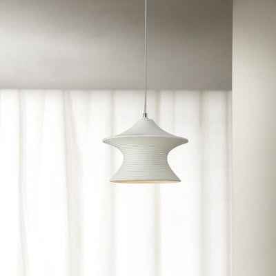 Scandinavian Modern Minimalist Gyro Resin 1-Light Pendant Light