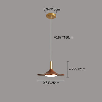 Nordische konische drehbare LED-Pendelleuchte 