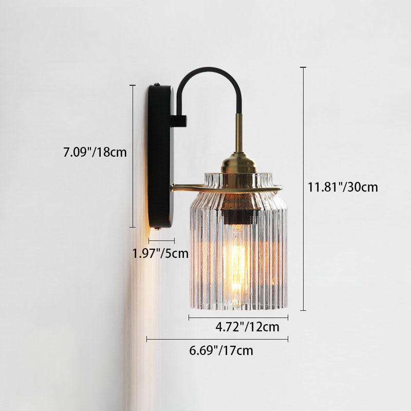 Moderne minimalistische drehbare LED-Wandleuchte