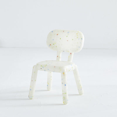 Contemporary Nordic Square Plastic Cartoon Low Stool For Living Room