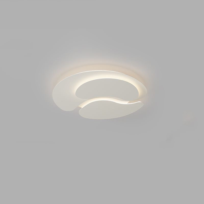 Modern Minimalist Round Iron LED Flush Mount Ceiling Light For Living Room