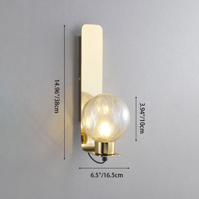 Moderne minimalistische drehbare LED-Wandleuchte