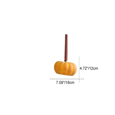 Contemporary Creative Waterproof Pumpkin Resin LED Portable Outdoor Light For Garden