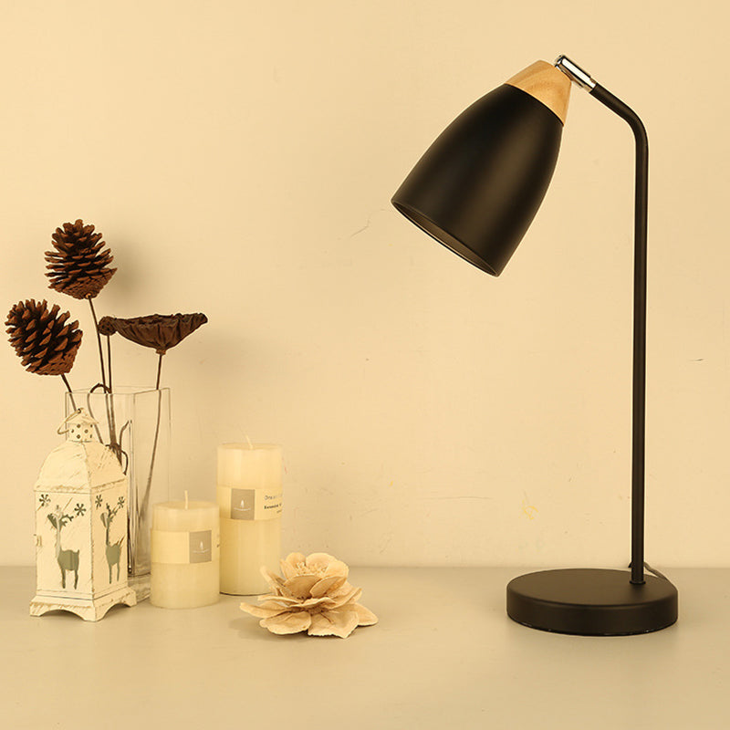 Modern Minimalist Dome Iron 1-Light Table Lamp For Living Room