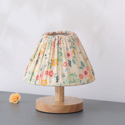 Modern Minimalist Creative Iron Flower Shape 1-Light Table Lamp