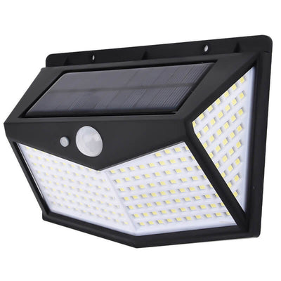 Modern Simplicity ABS Plastic Solar Lozenge LED Outdoor Wall Sconce Lamp For Garden