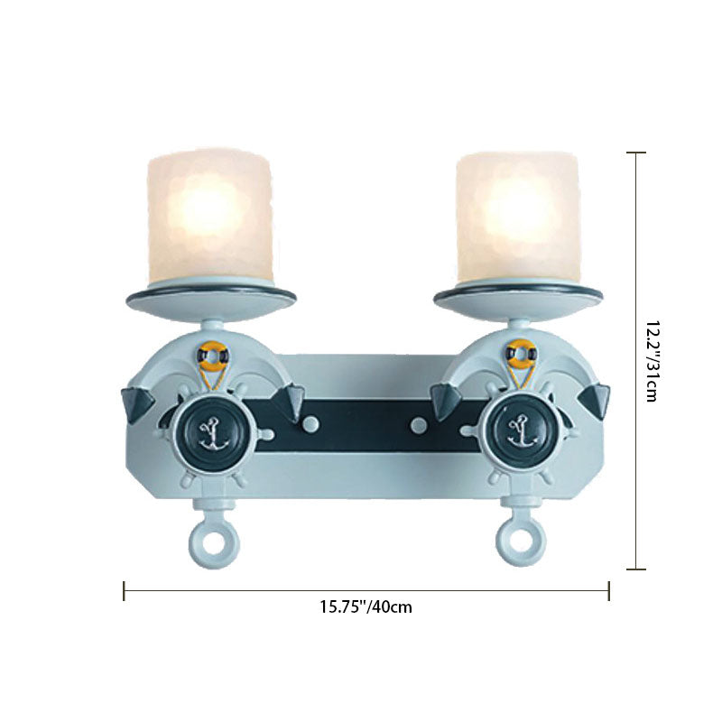 Moderne minimalistische drehbare LED-Wandleuchte