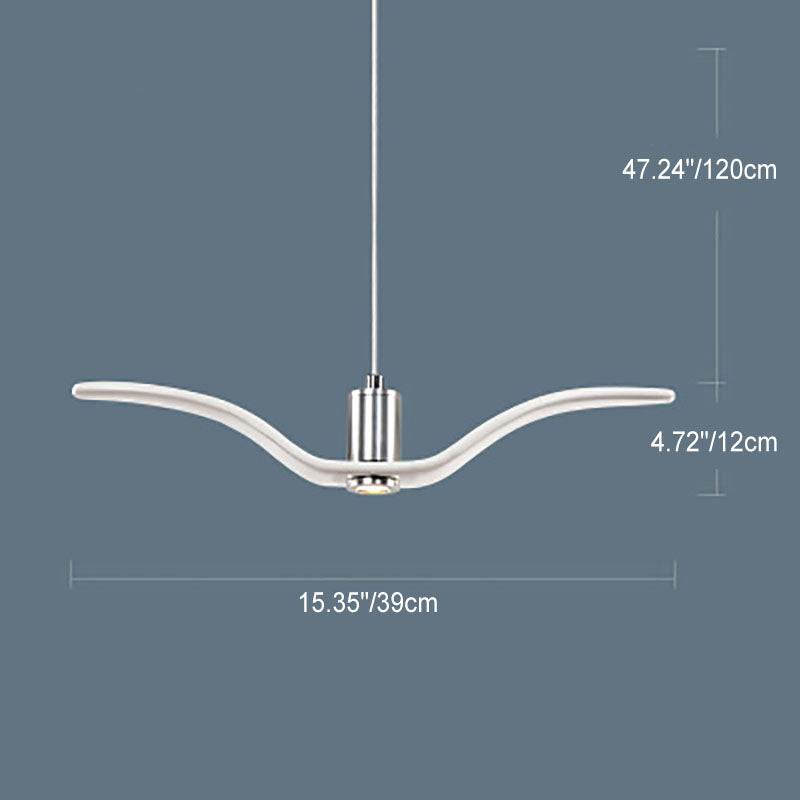 Nordische konische drehbare LED-Pendelleuchte 