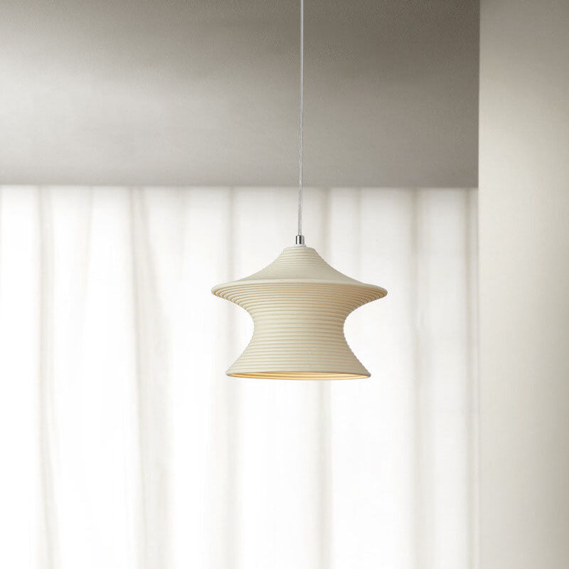 Scandinavian Modern Minimalist Gyro Resin 1-Light Pendant Light