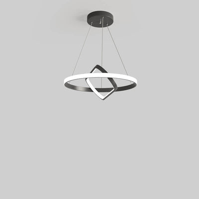 Italian Minimalist Circle Geometry Island Light LED Chandeliers