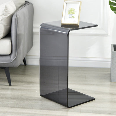 Modern Minimalist Slab Plastic Acrylic End Table For Living Room