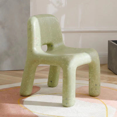 Contemporary Creative Square Plastic Children Chair Backrest For Living Room