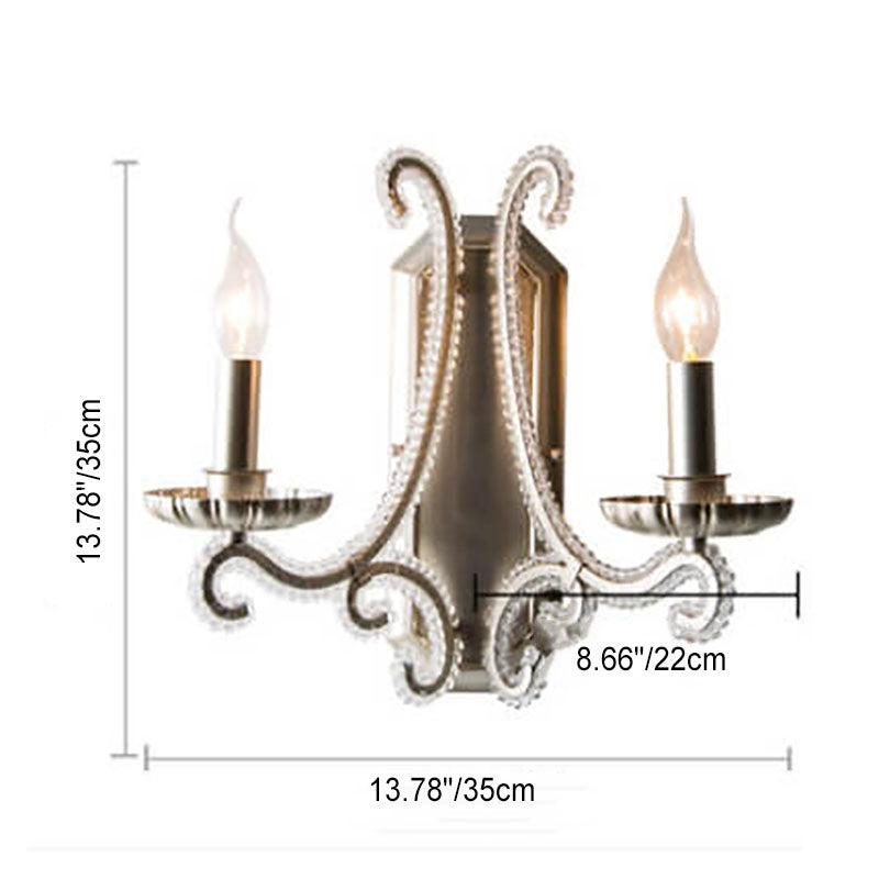 Industrielle Vintage-Eisen-Sanitär-Modellierung, 3-Licht-Wandleuchte