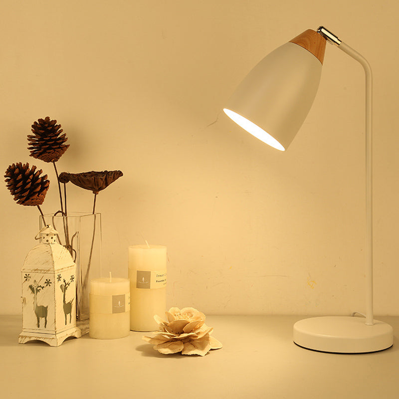 Modern Minimalist Dome Iron 1-Light Table Lamp For Living Room