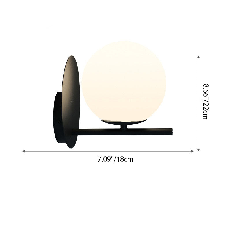 Moderne minimalistische drehbare LED-Wandleuchte