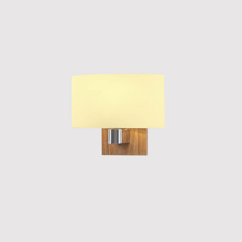 Nordic Minimalist Solid Glass Geometric Design 1-Light Wall Sconce Lamp