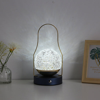 Modern Minimalist Iron Sphere LED Table Lamp