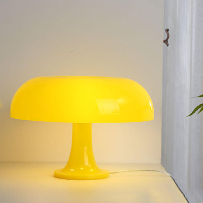 Modern Minimalist Mushroom Polyester Carbonate 4-Light Table Lamp