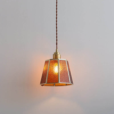 Industrial Iron Crystal Pendant Dekorative 1-Licht-Pendelleuchte 