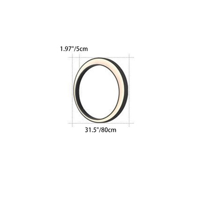 Modern Minimalist Crescent Circle Stainless Steel PC Waterproof LED Wall Sconce Lamp For Outdoor Patio