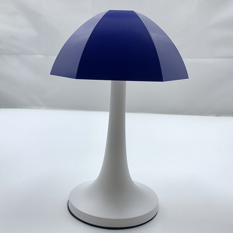 Contemporary Creative Iron Mushroom PE LED USB Table Lamp For Bedroom