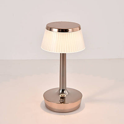 Contemporary Creative Mushroom Acrylic ABS LED Table Lamp For Bedroom