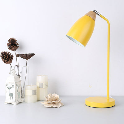 Modern Minimalist Dome Iron 1-Light Table Lamp For Living Room