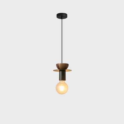 Modern Minimalist Half Round Begs Round Copper 1-Light Pendant Light For Living Room