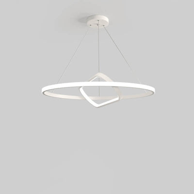 Italian Minimalist Circle Geometry Island Light LED Chandeliers