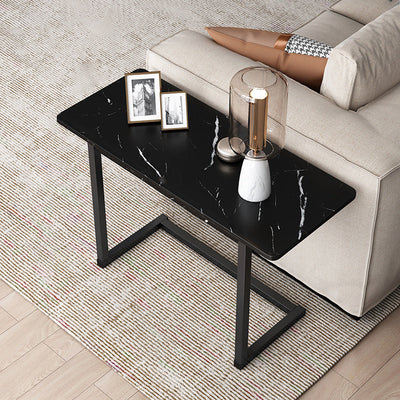 Modern Simplicity MDF Top C-shaped End Table For Living Room