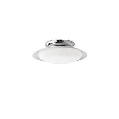 Zeitgenössische skandinavische Macaron geometrische Halbkreis Schatten LED Semi-Flush Mount Deckenleuchte für Wohnzimmer 