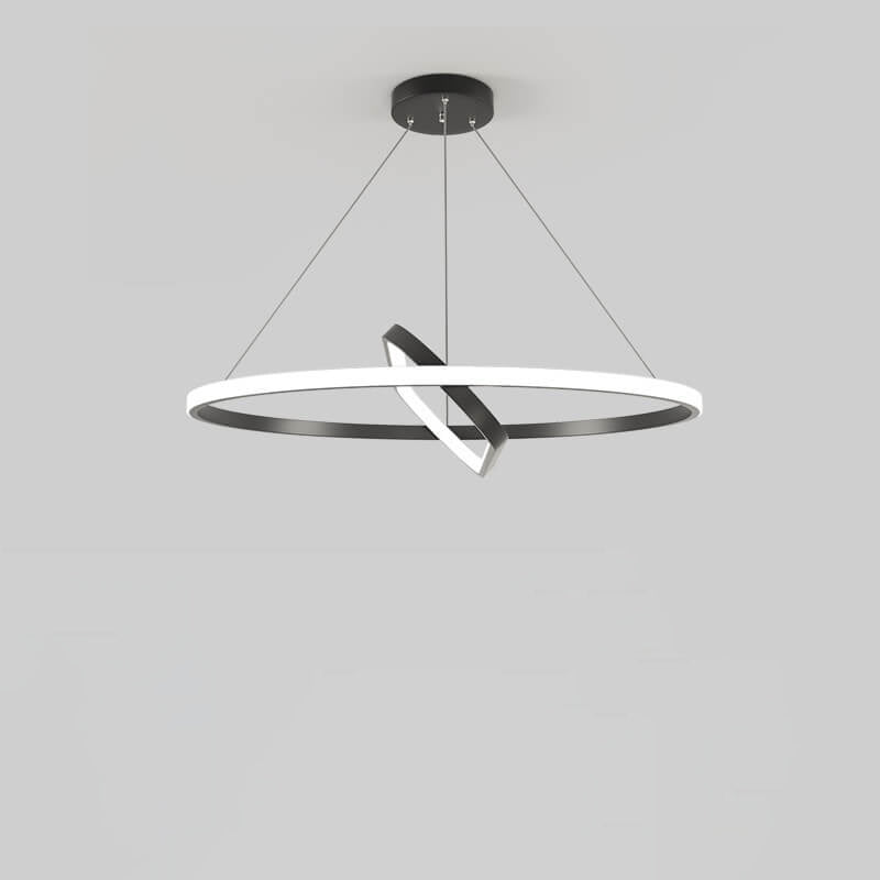 Italian Minimalist Circle Geometry Island Light LED Chandeliers