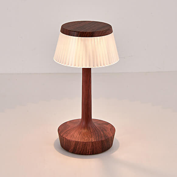 Contemporary Creative Mushroom Acrylic ABS LED Table Lamp For Bedroom