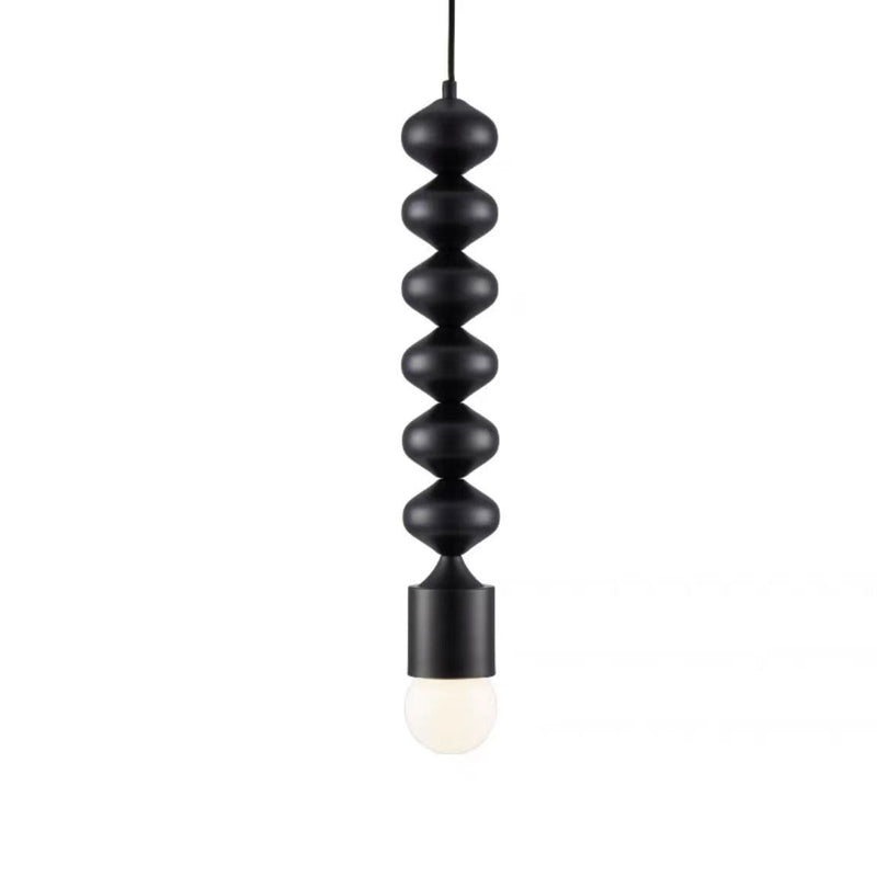 Contemporary Simplicity Iron Gourd String 1-Light Pendant Light For Living Room